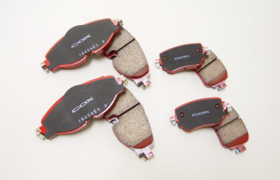 COX Brake Pad Set for PoloAW/AEGTI Low Dust – コックス株式会社